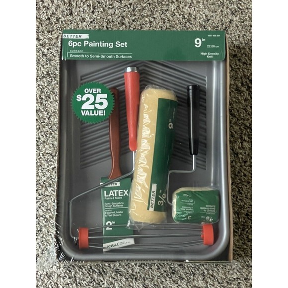 6-Piece Painting Set High-density polyester knit fabric holds - Picture 1 of 2